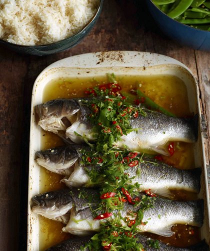 Jamie Oliver 15 Minute Meal Asian Sea Bass