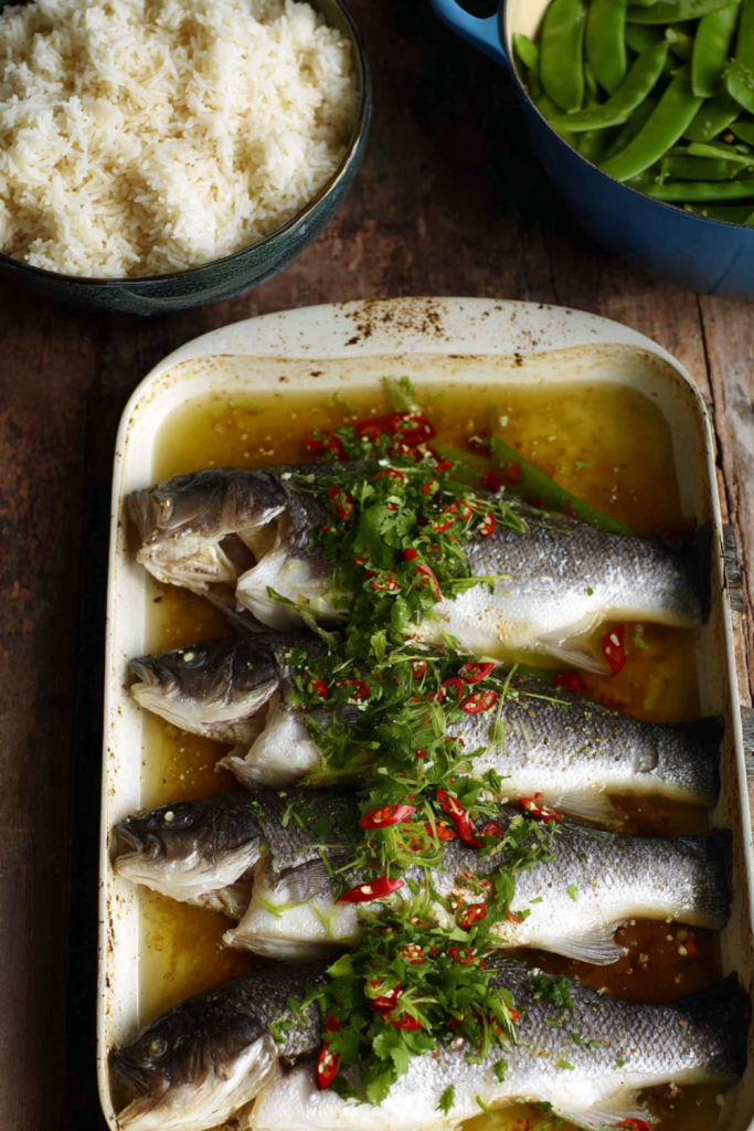 Jamie Oliver 15 Minute Meal Asian Sea Bass