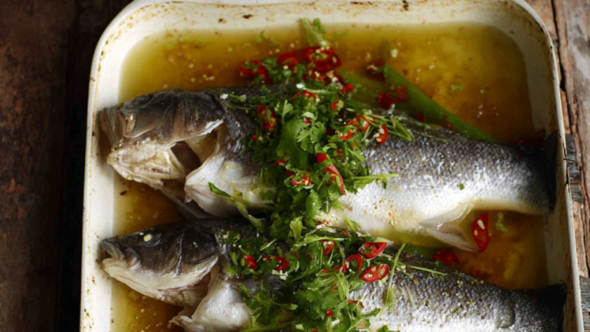 Jamie Oliver 15 Minute Meal Asian Sea Bass