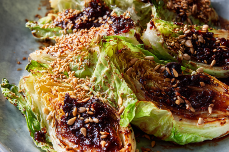 Jamie Oliver Air Fryer Gochujang Cabbage