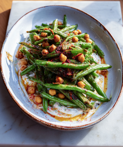 Jamie Oliver Air Fryer Harissa Green Beans