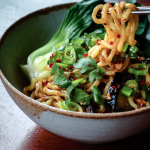 Jamie Oliver Air Fryer Sticky Aubergine Noodles