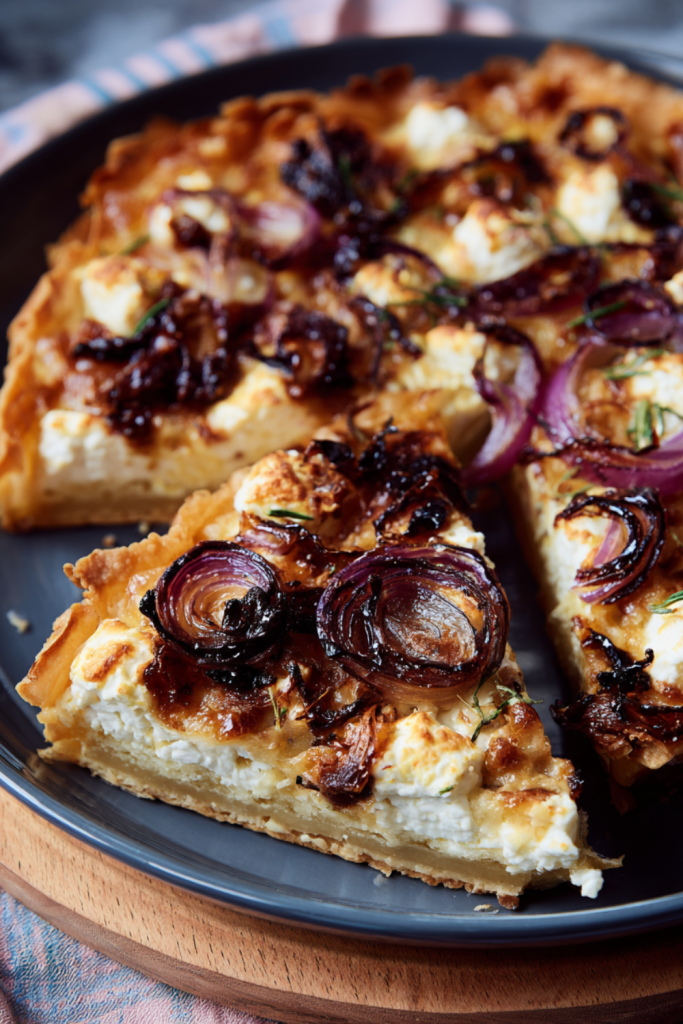 Jamie Oliver Air Fryer Sticky Onion Tart