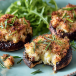 Jamie Oliver Air Fryer Stuffed Mushrooms