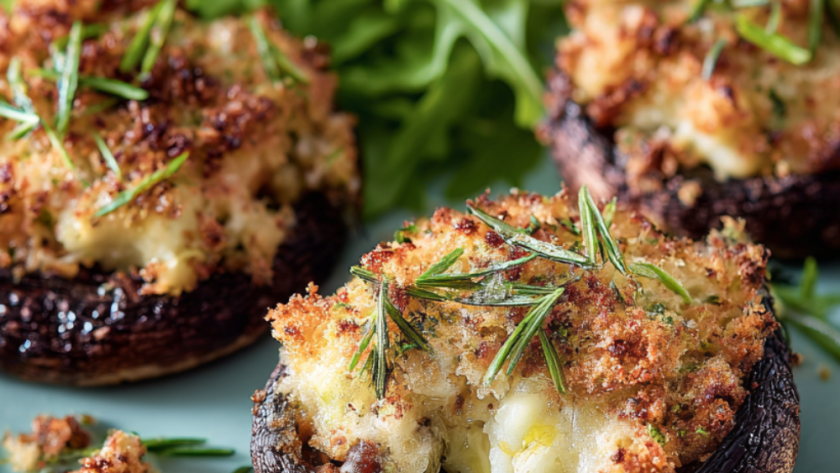 Jamie Oliver Air Fryer Stuffed Mushrooms