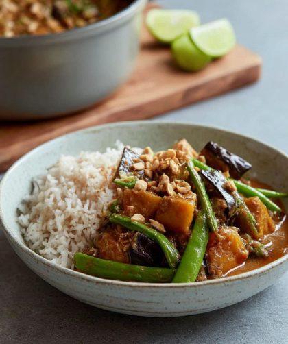 Aubergine Massaman Curry Recipe