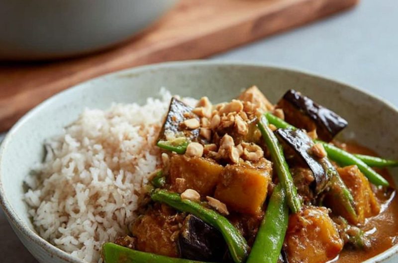Aubergine Massaman Curry Recipe