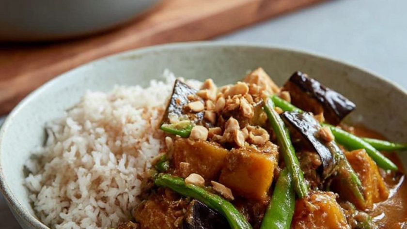 Aubergine Massaman Curry Recipe