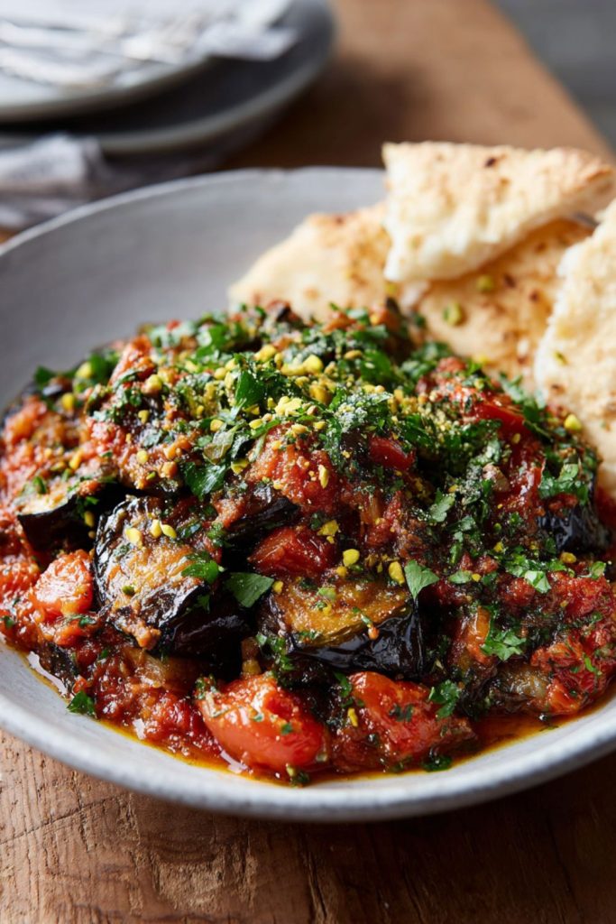 Aubergine & Tomato Rogan Josh Recipe