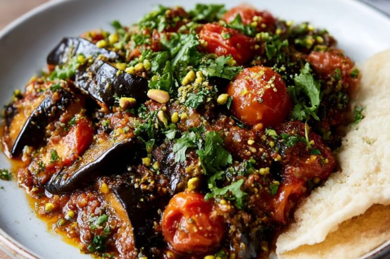 Aubergine & Tomato Rogan Josh Recipe