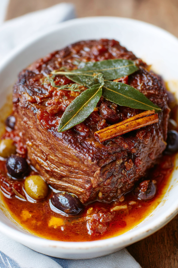 Beef Brisket with Red Wine & Shallots Recipe