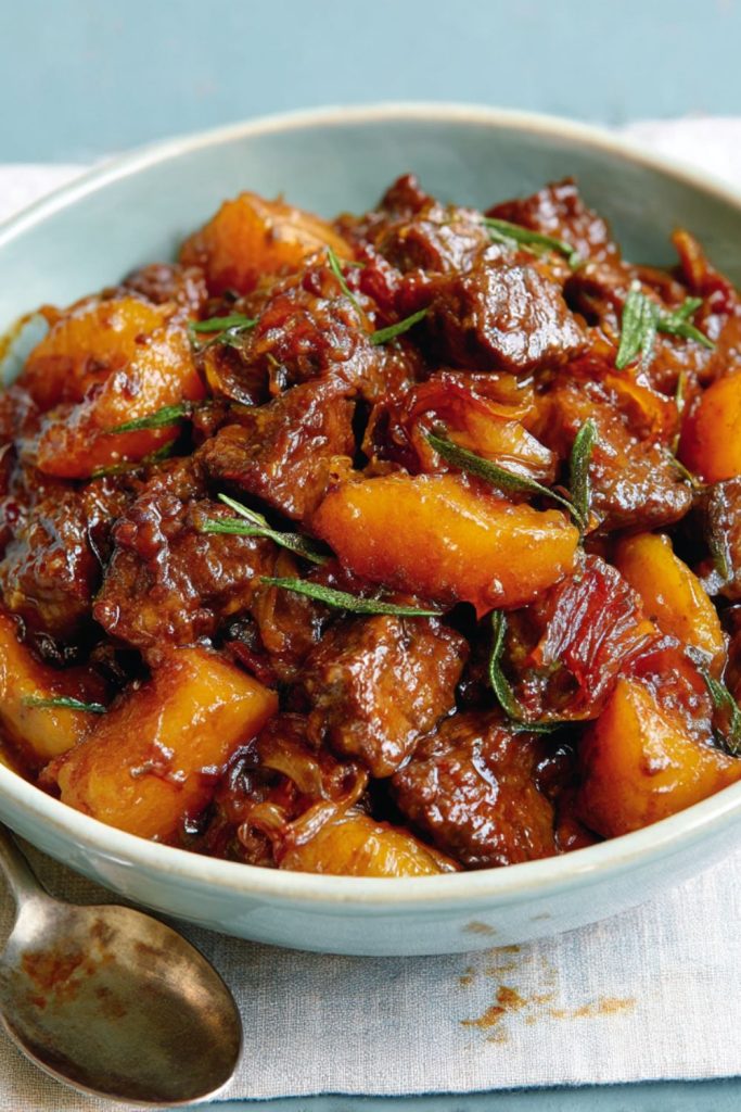 Beef & Quince Stew Recipe