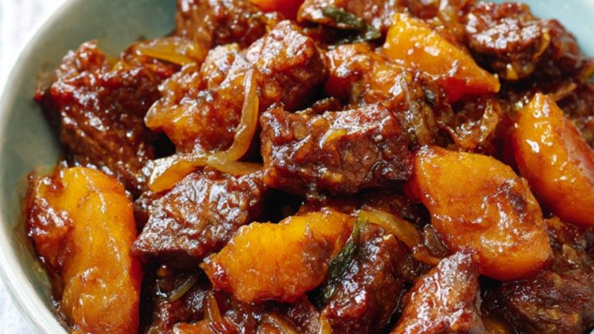 Beef & Quince Stew Recipe