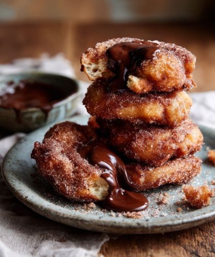 Beer & Cardamom Apple Fritters Recipe