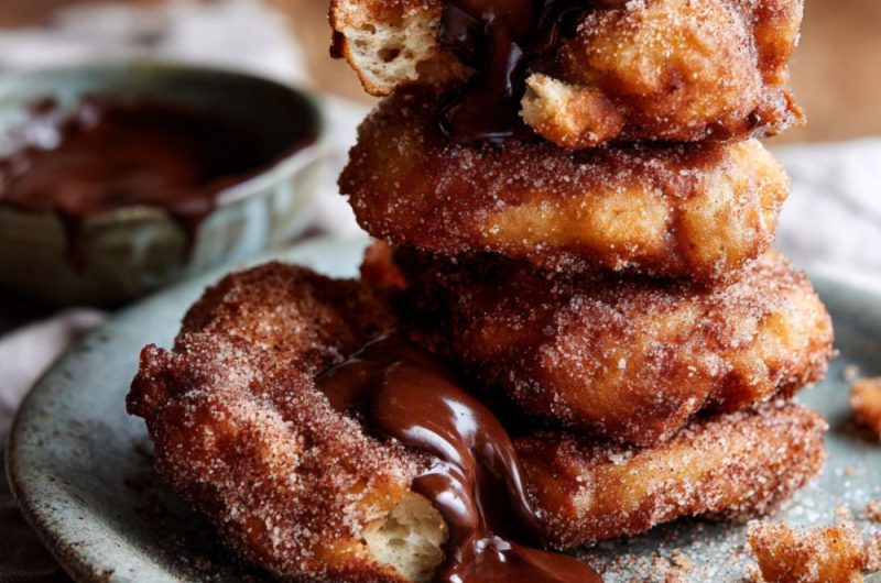 Beer & Cardamom Apple Fritters Recipe