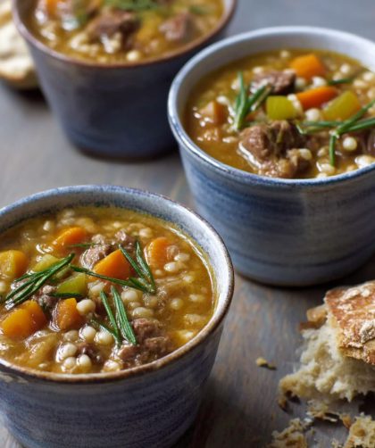Brown Windsor soup with pearl barley Recipe