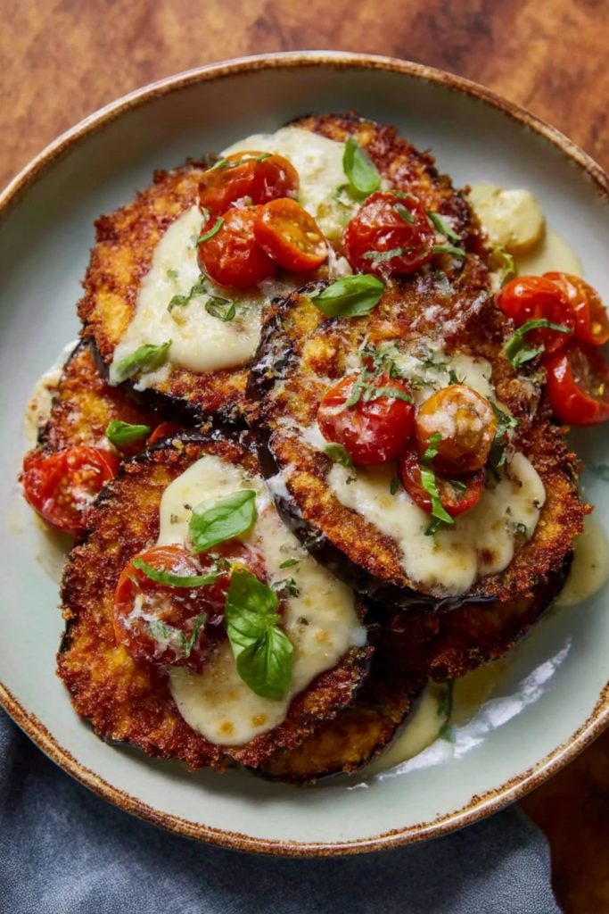 Charred Aubergine Parmigiana Recipe