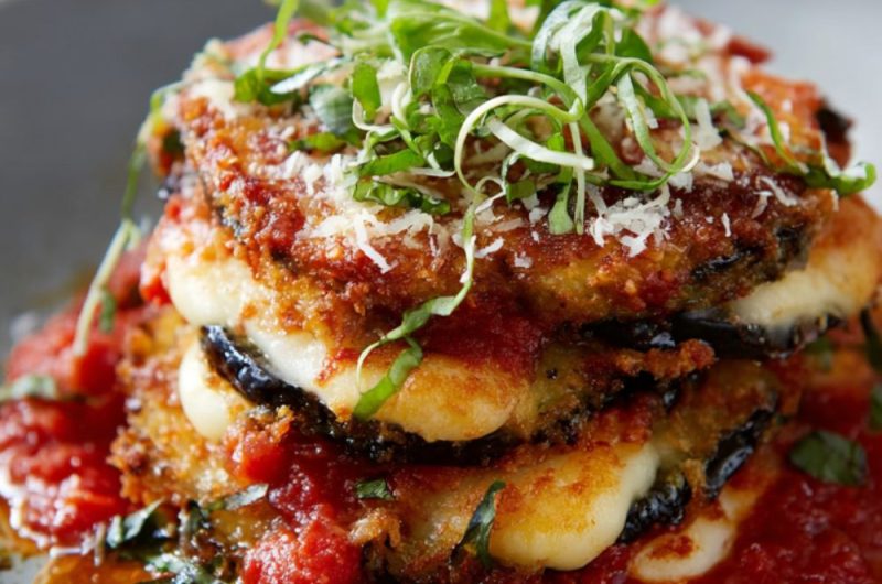 Claudio's Aubergine Parmigiana Recipe