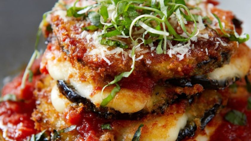 Claudio's Aubergine Parmigiana Recipe