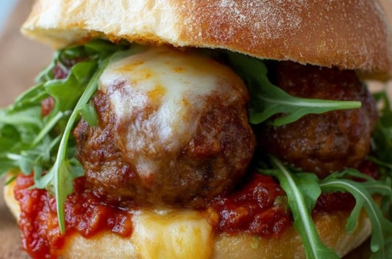 Gennaro’s Meatball Sandwiches Recipe