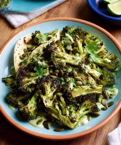 Griddled Avocado & Broccoli Tacos Recipe