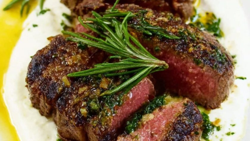 Griddled Steak with Horseradish Sauce Recipe