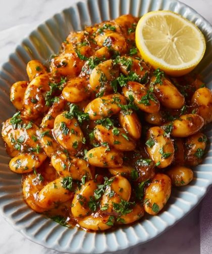 HARISSA BUTTER BEANS Recipe