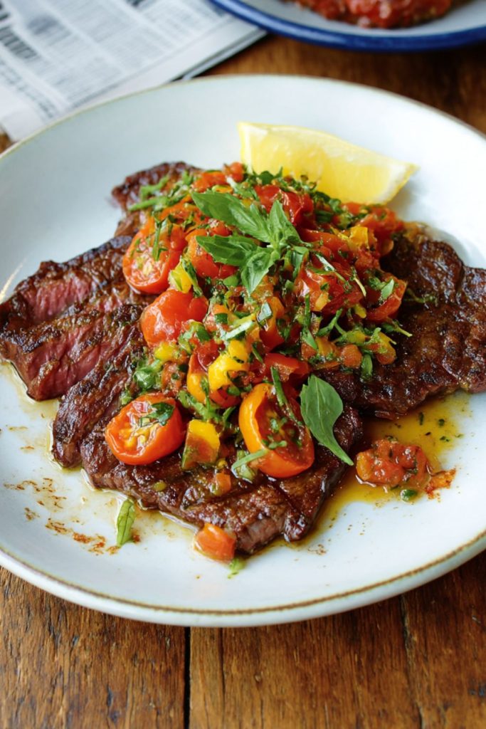 Jamie's Flash Steak Recipe