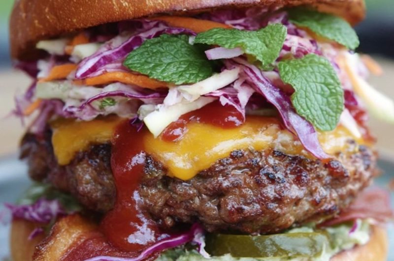 Jamie's Ultimate Canada Day Burger Recipe