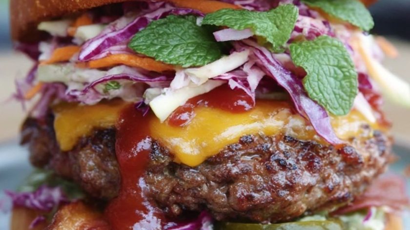 Jamie's Ultimate Canada Day Burger Recipe