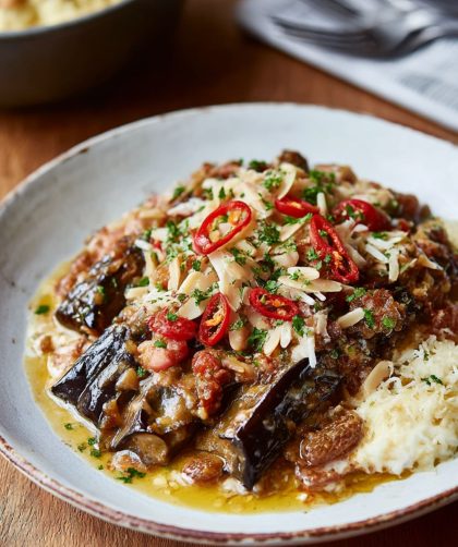 Joanna Lumley's Aubergine Kuzi Recipe