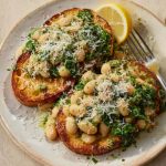 Lemony pesto beans Recipe
