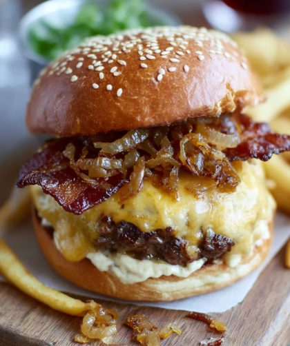 Louie and Gennaro’s ‘ultimate’ cheeseburgers Recipe
