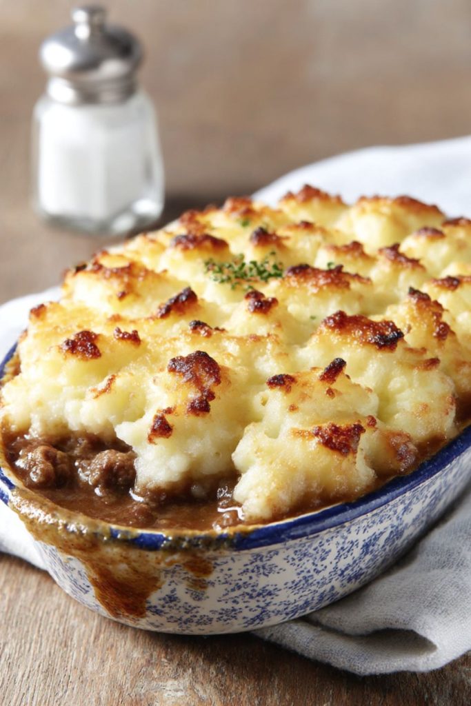 MASH-TOPPED BEEF & GUINNESS PIE Recipe