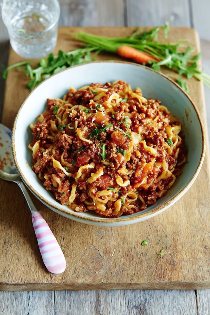 Michela’s Baby Bolognese Recipe
