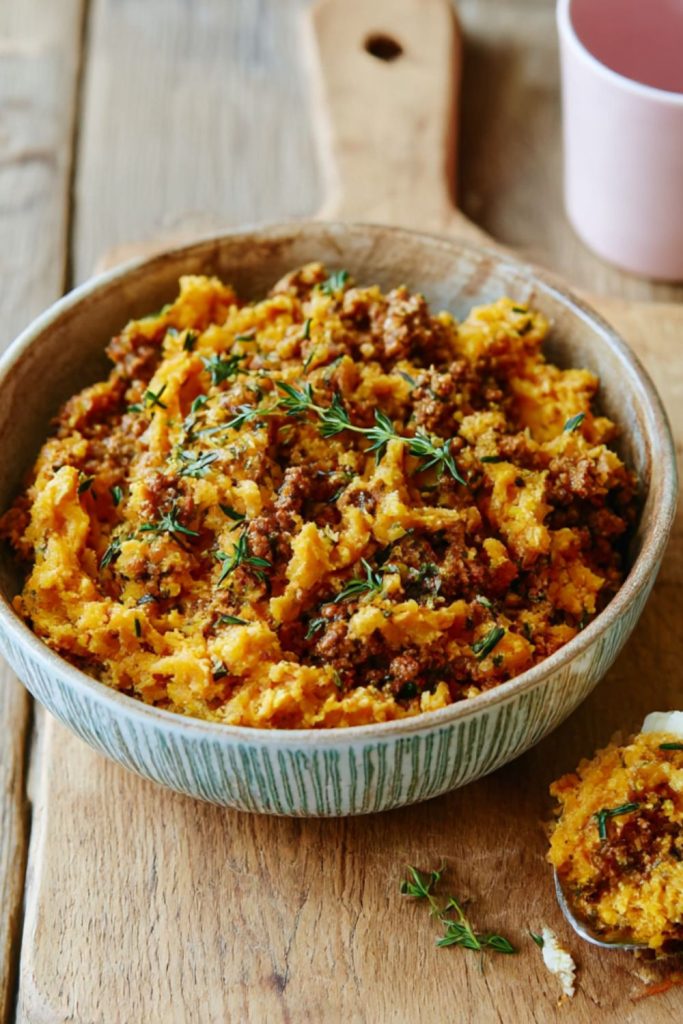 Michela’s Beef, Sweet Potato and Ricotta Recipe