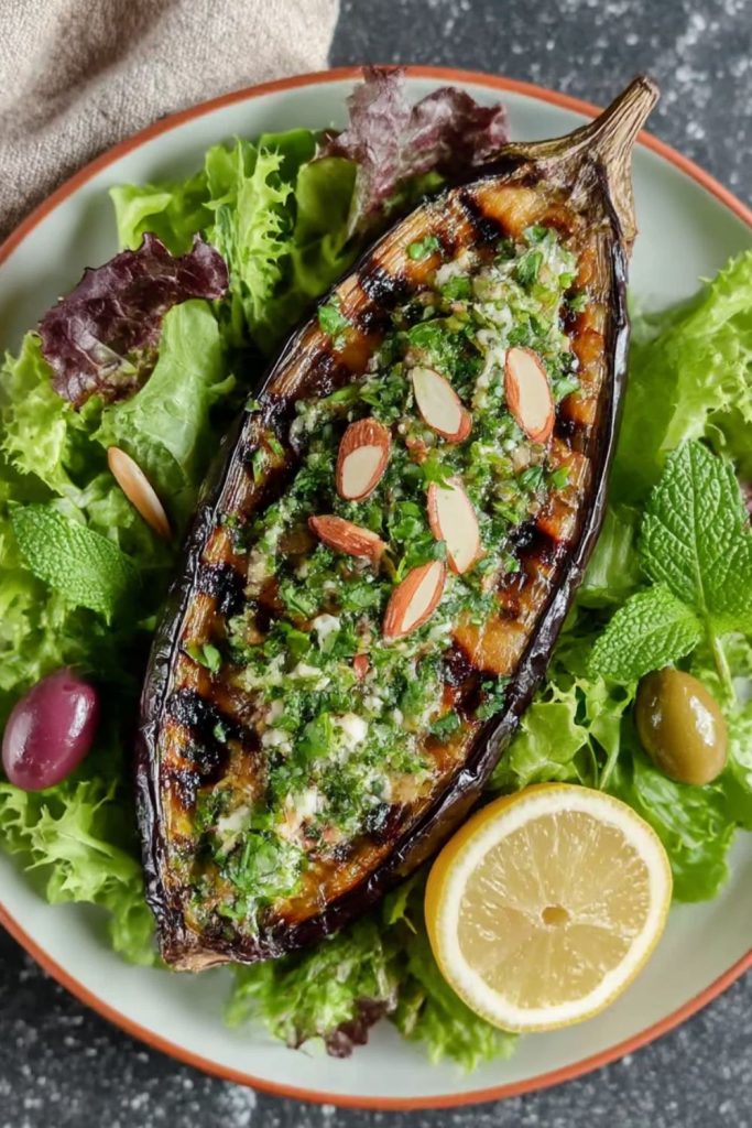 Moreish Aubergine Salad Recipe