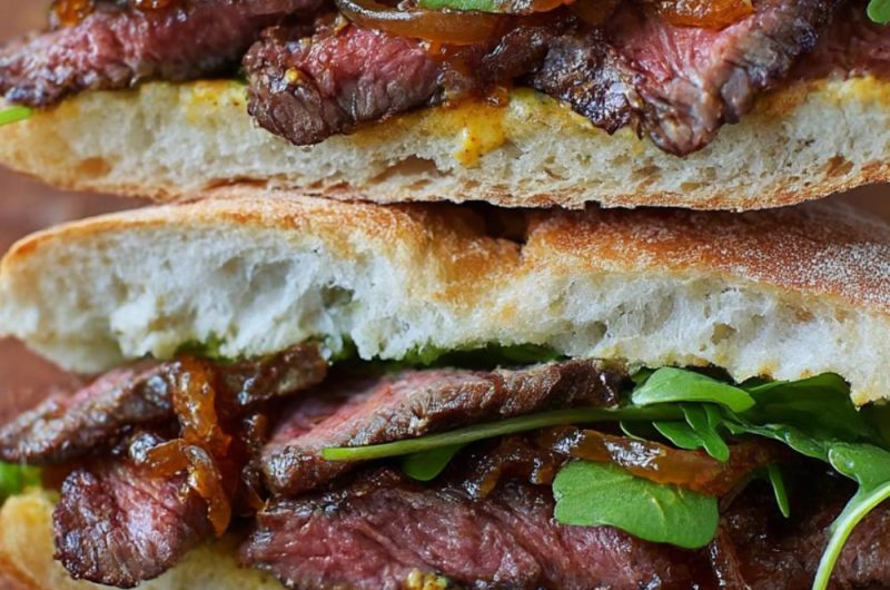 Next-level Steak & Onion Sandwich Recipe