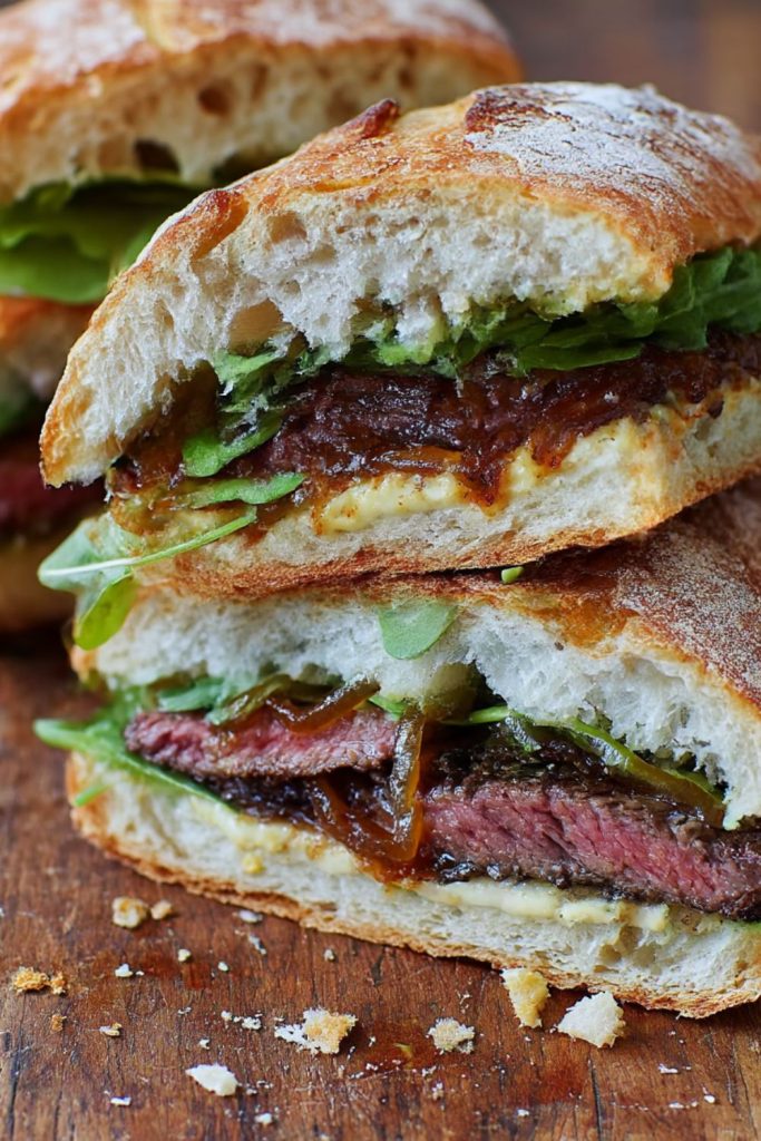 Next-level Steak & Onion Sandwich Recipe
