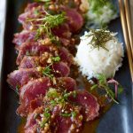 Posh Japanese-inspired beef carpaccio Recipe