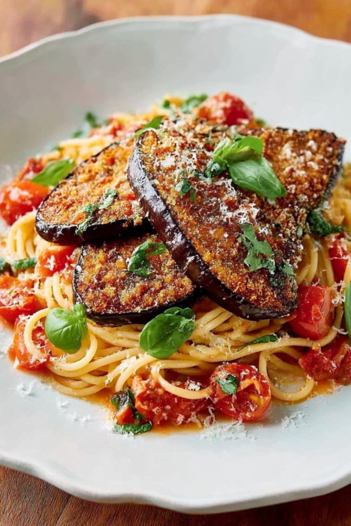 Aubergine Parmesan Milanese Recipe