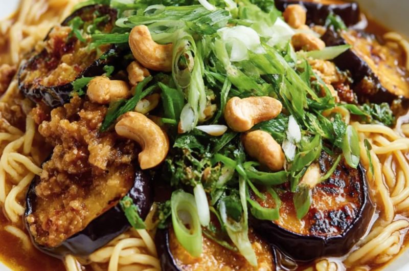 Roasted Aubergine Laksa Recipe