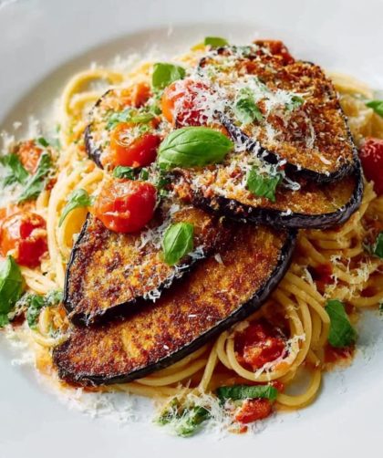 Aubergine Parmesan Milanese Recipe