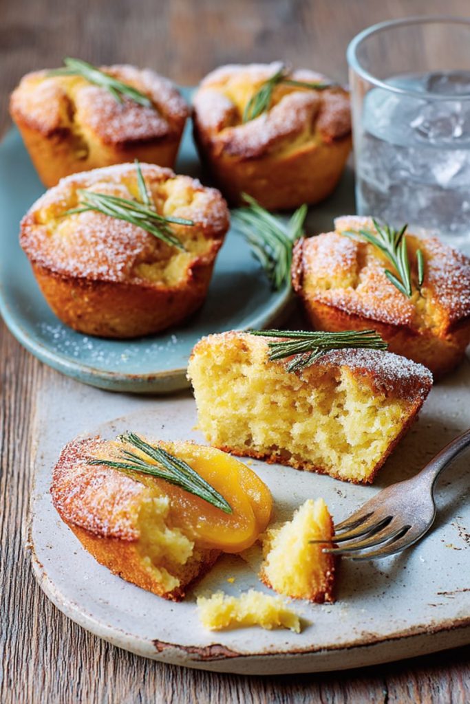 Rosemary & apricot friands Recipe