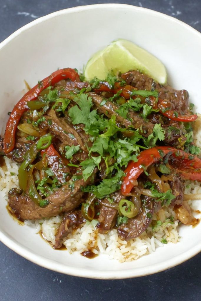 Sizzling Beef with Spring Onions & Black Bean Sauce Recipe