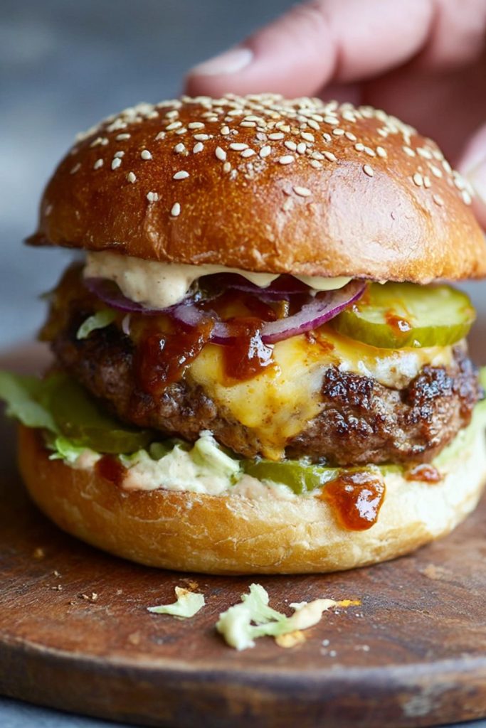 Spicy Beef Burger Recipe