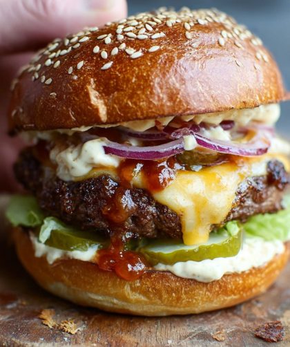 Spicy Beef Burger Recipe