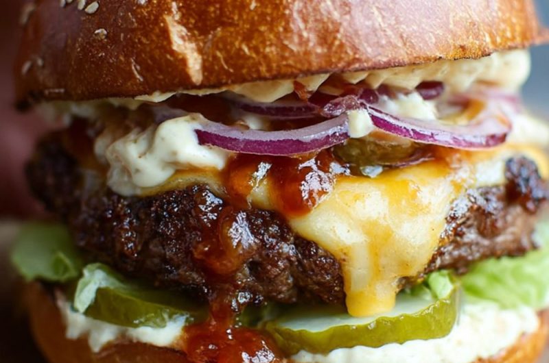 Spicy Beef Burger Recipe