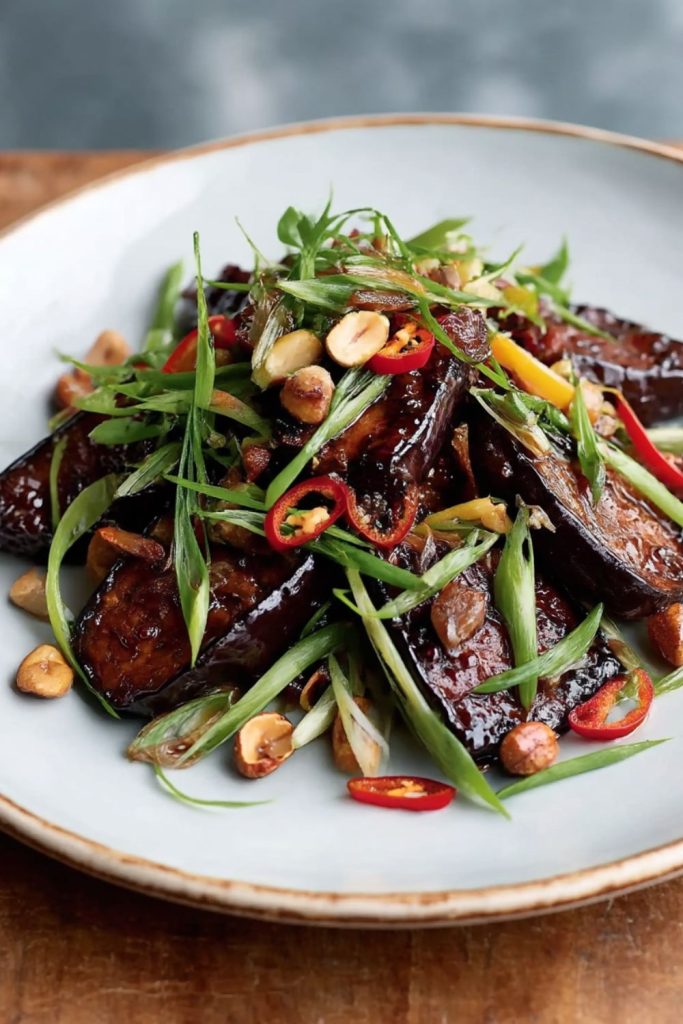 Sticky Teriyaki Aubergine Recipe