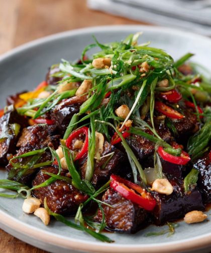 Sticky Teriyaki Aubergine Recipe